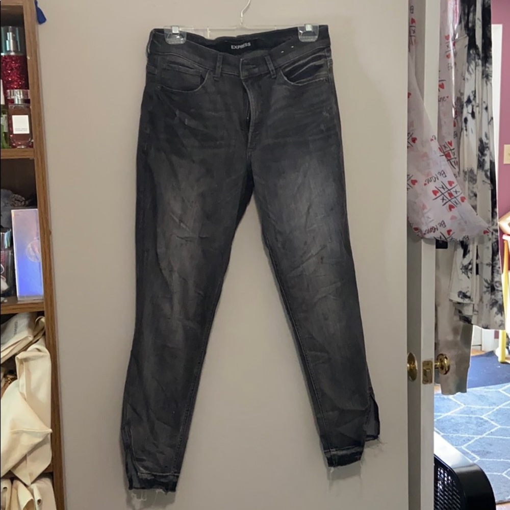 Express grey jeans